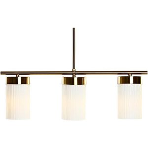 Plafondlamp DKD Home Decor Gouden Wit (60 x 15 x 25 cm)