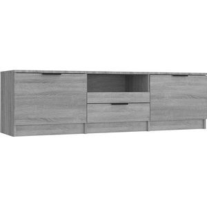 vidaXL-Tv-meubel-140x35x40-cm-bewerkt-hout-grijs-sonoma-eikenkleurig