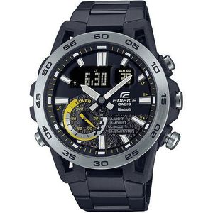 Casio horloge ECB-40DC-1AEF Bluetooth Zwart- Ø 52.4 mm