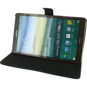 Xccess Tablethoes geschikt voor Samsung Galaxy Tab S 8.4 Hoes | Xccess Business Bookcase - Zwart