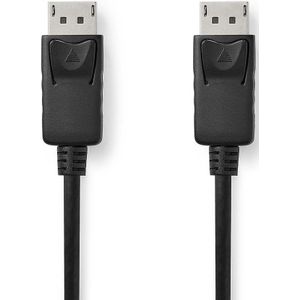 DisplayPort-Kabel | DisplayPort Male | DisplayPort Male | 4K@60Hz | Vernikkeld | 3.00 m | Rond | PVC