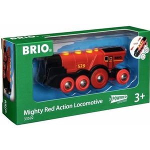 Trein Brio Powerful Red Stack Locomotive