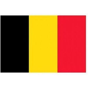 Belgische vlag 3 stuks - vlaggen - Belgie - 90/150cm -Belgium