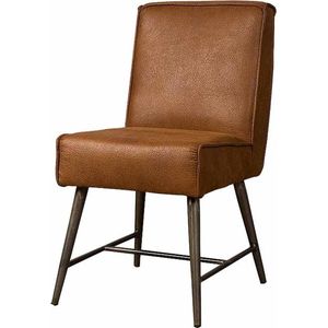 Tower living Belmonte sidechair - fabric cherokee 8 cognac