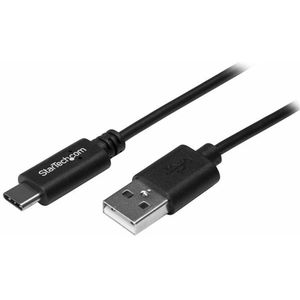 Kabel USB A naar USB C Startech USB2AC50CM 0,5 m Zwart