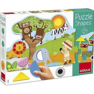 Puzzel Diset Goula Safari Hout (19 pcs)