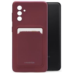Mobilize Rubber Gelly Card Case Samsung Galaxy A04s/A13 5G Matt Bordeaux