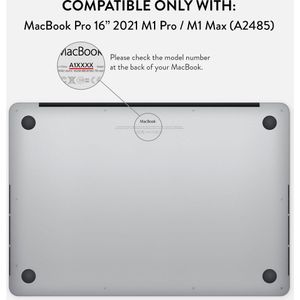 Burga Hard Case Apple Macbook Pro 16 inch (2021) - Satin Wit