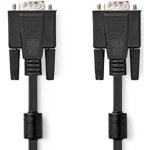 VGA-kabel | VGA male - VGA male | 20 m | Zwart Nedis