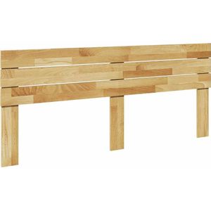 Hoofdbord 200 cm massief hout eiken