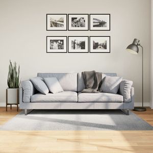 vidaXL-Vloerkleed-IZA-laagpolig-Scandinavisch-120x170-cm-grijs