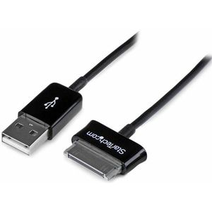 USB-kabel Startech USB2SDC2M  USB A Zwart
