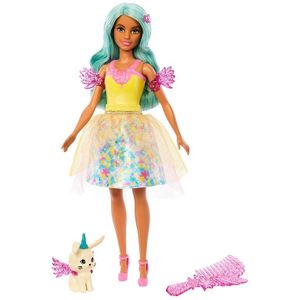 Barbie A Touch of Magic Modepop Blauw Haar