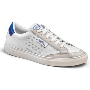 Casual Herensneakers Sparco S-Time Blauw Wit Schoenmaat 40