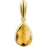 Marie Celeste hanger citrien - Goud