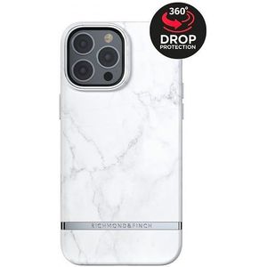 Richmond & Finch Freedom Series One-Piece Apple iPhone 13 Pro Max Wit Marble
