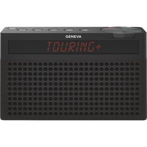 Geneva Hifi-Sound Touring / S+ oplaadbare portable hi-fi DAB+ en FM radio met Bluetooth zwart