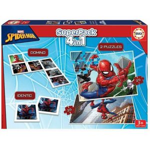 Educatief Spel Educa Superpack Spider-man Multicolour (1 Onderdelen)