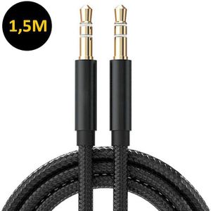 ThunderGold Aux kabel - Audio kabel 3.5mm - Jack kabel - Male to Male - 1.5 meter