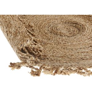 Beliani ZONGULDAK - Laagpolig vloerkleed - Beige - 120 cm - Jute