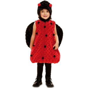 Kostuums voor Baby's My Other Me Rood Zwart Insecten (2 Onderdelen) Maat 3-4 Jaar