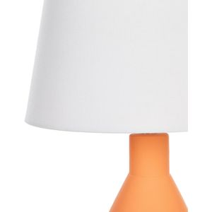 LAMBRE - Tafellamp - Oranje - Keramiek