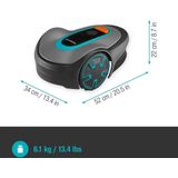 GARDENA SILENO minimo 250 Robotmaaier - voor gazons tot ca. 250 m²