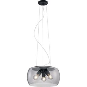 TRIO VALENTE - Hanglamp - Antraciet - excl. 3x E27 4W