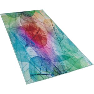 ANTAKYA - Vloerkleed - Multicolor - ø 140 cm - Polyester
