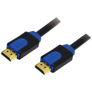 HDMI-Kabel LogiLink CHB1105 Blauw/Zwart 5 m