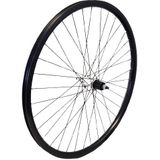 Kgs ryde achterwiel 28 inch (622) zwart cassette 8-10 speed vaste as