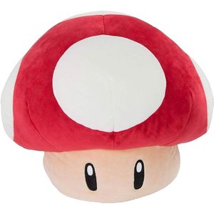 Tomy Mocchi Mocchi Mega Super Mario Mushroom Pluchen Knuffel