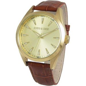 Horloge Heren Devota & Lomba DL014ML-02BRGOLD (Ø 40 mm)