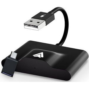 Car Dongle Wireless USB Adapter Geschikt voor Android Auto CarPlay - Draadloos verbinden