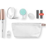 Braun FaceSpa 851V - 3in1 Gezichts Epileerapparaat