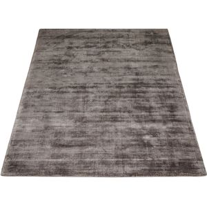 Karpet Viscose Dark Grey 160 x 230 cm