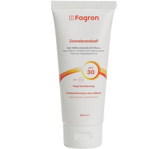Fagron Zonnebrandzalf SPF 30 met minerale UV-filters