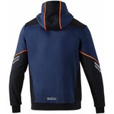 Herenhoodie Sparco Tech Ndis Marineblauw Maat XL