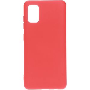 Mobiparts Silicone Cover Samsung Galaxy A41 (2020) Scarlet Red