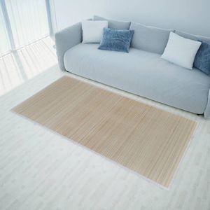 vidaXL-Tapijt-rechthoekig-80x300-cm-bamboe-naturel