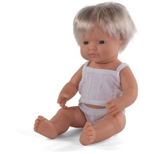 Miniland Babypop Europese Jongen 38cm