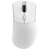 ATTACK SHARK R1 Draadloze Gaming Muis - Wired/2.4G/BT5.2 - Lichtgewicht 59G - PAW3311 - 18000DPI - Wit