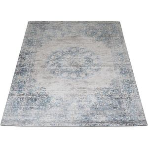 Vloerkleed Viola Blue 200 x 200 cm