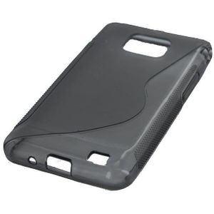Mobilize TPU Case S-Line Samsung Galaxy SII I9100 Smokey Grey