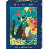 Puzzel Flowerbed,Wachtme.1000 Heye 29616