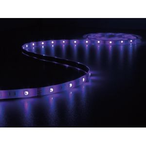 Vellight - KIT MET MUZIEKGESTUURDE LED-STRIP, CONTROLLER EN VOEDING - RGB - 150 LEDs - 5 m - 12 VDC