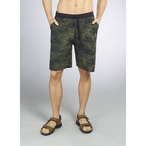 Bermuda short, kleur camouflage/groen/zwart, maat 3XL