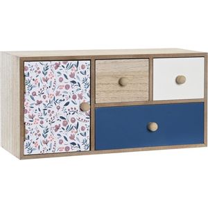 Doos-Juwelenkistje DKD Home Decor Multicolour Hout MDF (30 x 12,5 x 15 cm)