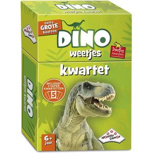 Identity Games Dino Weetjes Kwartet - Leer en speel met deze prehistorische dieren! Geschikt voor 2-4 spelers vanaf 6 jaar