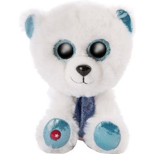 Nici Knuffel Benjie Ijsbeer Junior 15 Cm Pluche/Polyester Wit